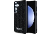 Mobile - Covers & Cases - Karl Lagerfeld Rhinestone Metal Logo case for Samsung Galaxy S24 - black - 3666339241872