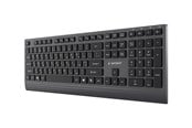 Tangentbord - Gembird Slim wired multimedia keyboard - Tangentbord - Cyrillic - Svart - KB-MCH-06-CYRL