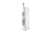 Tandborste - Philips eltandborste Sonicare For Kids HX3603 - Design a Pet Edition - tooth brush - white/aqua blue - HX3603/01