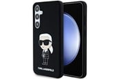 Mobile - Covers & Cases - Karl Lagerfeld Silicone Ikonik case for Samsung Galaxy S24+ - black - 3666339242305