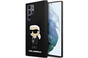 Mobile - Covers & Cases - Karl Lagerfeld Silicone Ikonik case for Samsung Galaxy S24 Ultra - black - 3666339242312