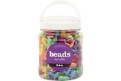 Kreativa spel - Creativ Company Figure Beads Mother of Pearl Colors in Pot 220 pcs. - 61823