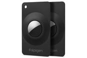Andra mobiltillbehör - Spigen AirFit 2 2-Pack Case for Apple AirTag 1/2 - Black - 30307-0