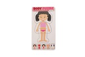Pusselspel - Barbo Classic Wooden Body Layer Puzzle - Girl - 5978