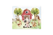 Pusselspel - Barbo Classic Framed Cardboard Puzzle - Farm - 5992