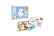 Pusselspel - MOOMIN - 4 Wooden Puzzle In Box - 7275