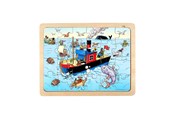 Pusselspel - Rasmus Klump - Framed Wooden Puzzle - Mary - 7490