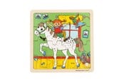 Pusselspel - Pippi Langstrømpe Pippi - Framed Wooden Puzzle - Horse - 8633