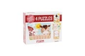 Brädspel - Barbo Classic Touch & Feel Puzzles - Farm - 5609