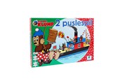 Brädspel - Rasmus Klump - 2 Puzzles - Mary - 7402
