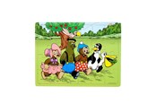 Brädspel - Rasmus Klump - Framed Wooden Puzzle - Friends - 7493