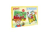 Brädspel - Pippi Langstrømpe Pippi - 2 Puzzles - 8624