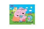 Brädspel - Peppa Pig - Framed Cardboard Puzzle - Family - 9054