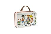 Små presenter till barn - Astrid Lindgren Pippi - Small Tin Suitcase - Cream - 8596