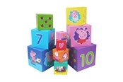 Babyleksaker - Peppa Pig - Stacking Cubes - 8999