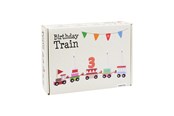 Decoration - Barbo Baby Birthday Train (INT.DK flag) - 6075