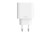 Mobile - Adapters & Chargers - CUKTECH A19 30W USB-A + USB-C Wall Charger - White - CUK00A19EUWH