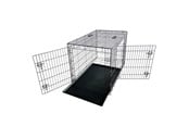 Hundar - Nobby Foldbart metal transportbur til bil XXL Sort - L62315