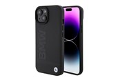 Mobile - Covers & Cases - BMW BMHMP15SSLLBK iPhone 15 6.1" black/black Magsafe Hardcase Signature Logo Imprint - 3666339145347