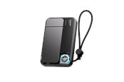 PowerBank - SHARGE ICEMAG 3 Qi Wireless Magnetic Powerbank - Black - 10000 mAh - YDD-SG-HW-JF3CX-HEI