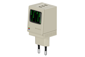Mobile - Adapters & Chargers - SHARGE Retro 67W GaN Charger with Screen - CDT-SG-67-3C-SZYEU-MI