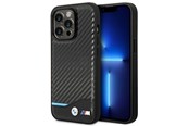 Mobile - Covers & Cases - BMW BMHCP14L22NBCK iPhone 14 Pro 6.1 "black / black Leather Carbon - 3666339067182