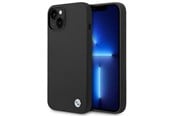 Mobile - Covers & Cases - BMW Silicone Metal Logo Case for iPhone 14 - Black - 3666339090425
