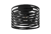 Lampor - EGLO CREMELLA TAK E27 Ø370 SVART - 900164