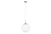 Lampor - EGLO PIEDALE PRO PENDEL GLAS E27 L2000 Ø300 VIT - 63268