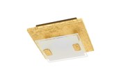 Lampor - EGLO VICARO 1 TAK 2,5W 180LM GULD/SATINERAD - 97757