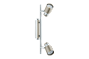 Lampor - EGLO DAVIDA-SD SPOTSKENA 2L KROM/BS - 32955