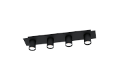 Lampor - EGLO VALCASOTTO SPOTSKENA 4XGU10 SVART - 99515