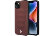 Mobile - Covers & Cases - BMW BMHCP14S22RPSR iPhone 14 6.1" burgundy/burgundy Leather Seats Pattern - 3666339066567