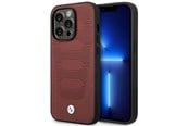 Mobile - Covers & Cases - BMW BMHMP14X22RPSR iPhone 14 Pro Max 6.7" Burgundy/burgundy Leather Seats Pattern MagSafe - 3666339089092