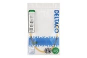 Nätverkskabel - Deltaco patch cable - 0.3 m - yellow - Gul - TP-603Y-SLIM