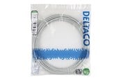 Nätverkskabel - Deltaco patch cable - 15 m - grey - Grå - TP-615-SLIM