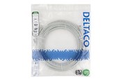 Nätverkskabel - Deltaco patch cable - 20 m - grey - Grå - TP-620-SLIM