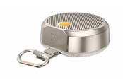 Bärbar & festhögtalare - Mondo by Defunc Mondo Bluetooth Speaker Small Silver/Greige - M2403