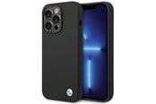 Mobile - Covers & Cases - BMW Silicone Metal Logo iPhone 15 Pro Max Case - Black - 3666339200107