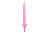 Leksaker - Globos Cake Candles with Holders Light Pink - 12 pcs. - 1105