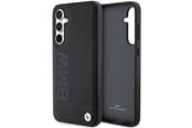 Mobile - Covers & Cases - BMW BMHCS23FESLLBK S23 FE S711 black/black Leather Hot Stamp - 3666339218553