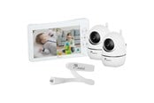 Babyvård - Momini DreamWatcher Baby Monitor with 7" HD Screen and 2 Cameras White - 5906601060052