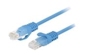 Nätverkskabel - Lanberg patch cable - 50 cm - blue RAL 5012 - Blå - PCU6-20CC-0050-B