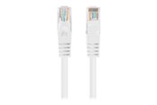 Nätverkskabel - Lanberg patch cable - 50 cm - white RAL 9010 - Vit - PCU6-20CC-0050-W