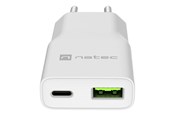 Mobile - Adapters & Chargers - Natec Ribera power adapter - GaN slim - USB USB-C - 20 watt - NUC-2376