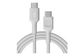 USB-kabel - Green Cell PowerFlex - USB-C cable - USB-C (100W PD) to USB-C (100W PD) - 0.3 m - KABGC100PF30SW