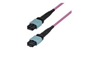 Nätverkskabel - StarTech.com Startech patch cable - 1 m - erika violet - Lila - OM4MTP12BOFNP1M