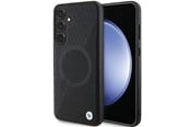 Mobile - Covers & Cases - BMW BMHMS24M23RTPK S24+ S926 black/black hardcase Signature Leather Half Textured & Circle MagSafe - 3666339242602