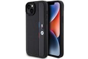 Mobile - Covers & Cases - BMW Perforated Tricolor Line case for iPhone 15 Plus / 14 Plus - black - 3666339234706
