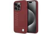 Mobile - Covers & Cases - BMW Silicone Big Logo MagSafe case for iPhone 15 Pro - red - 3666339145514